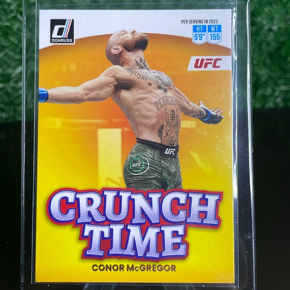 73. Panini CRUNCH TIME CONOR McGREGOR 👊👊🔥2023